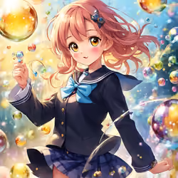 a magical girl