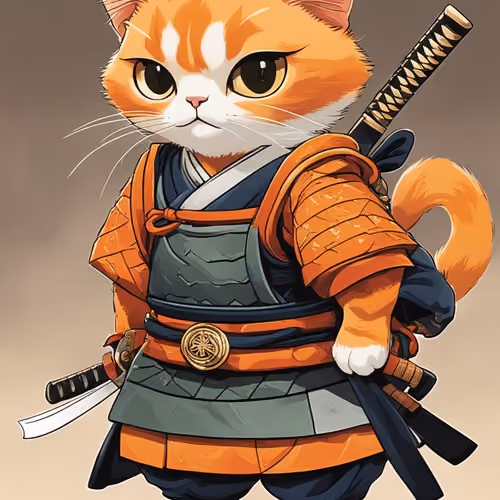 Samurai Cat