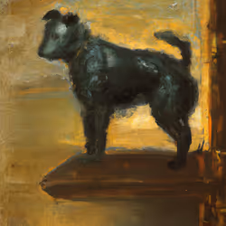 ''Goya's Dog'' 6/777