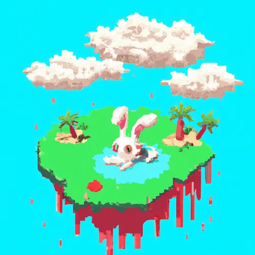 Infected rabbit /|\ lonely island #95
