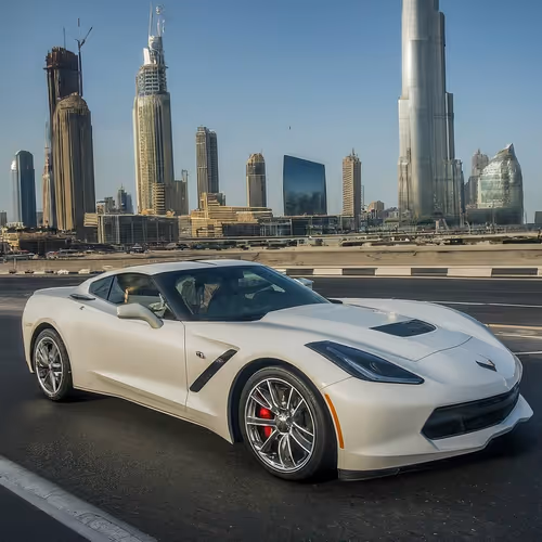 White Corvette