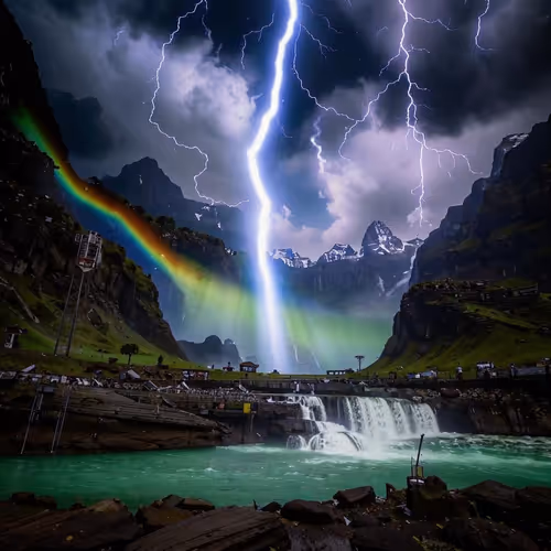 nature and thunder
