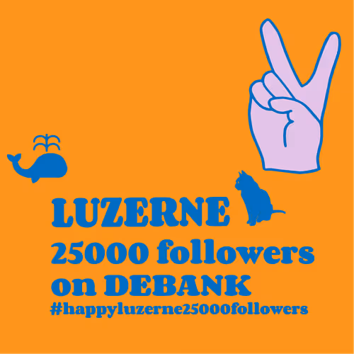 LUZERNE 25K FOLLOWERS 2/10000