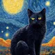 van Gogh Cats #1
