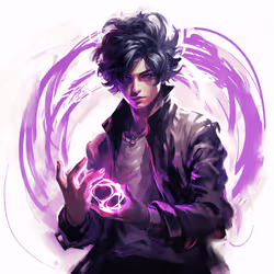 darkly