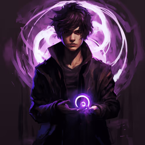 darkly