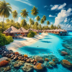 enjoy. tropical island