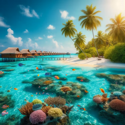enjoy. tropical island