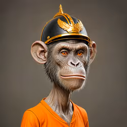ape wif hat