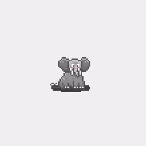 Elephant pixel