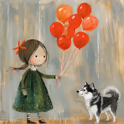 Girl&Dog5