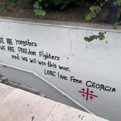 Fight for freedom Georgia 🇬🇪 