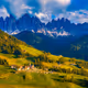 village in the mountains