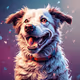 Happy dog