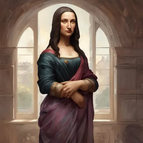 Mona Lisa (AI) #3