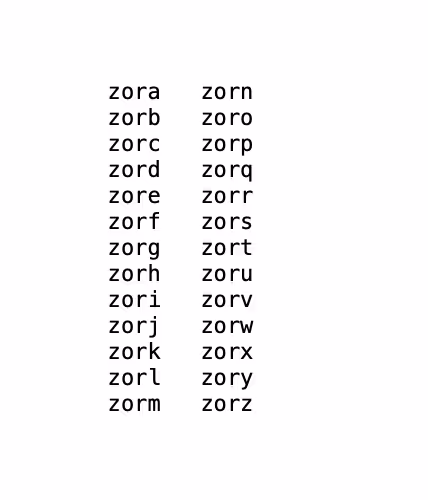 zalphabet 1