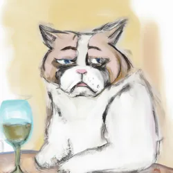 Сat with a sad soul #39