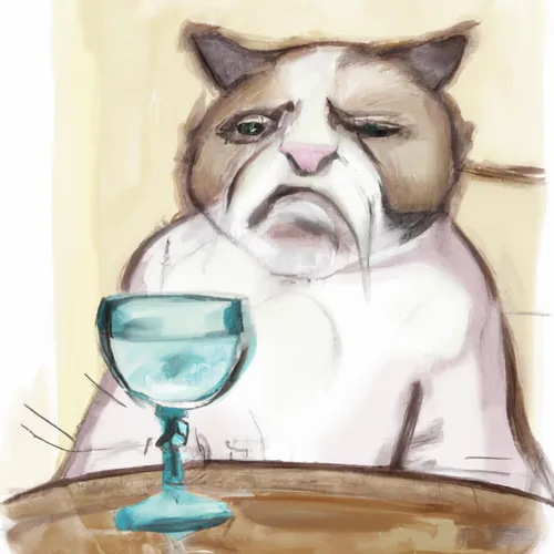 Сat with a sad soul #5