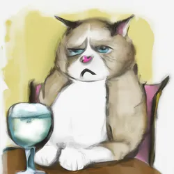 Сat with a sad soul #106