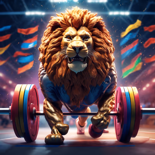 lion olympic powerlifting