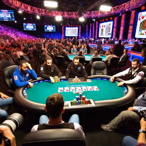 "Royal Flush Triumph: The Climactic Showdown at the Poker Final"