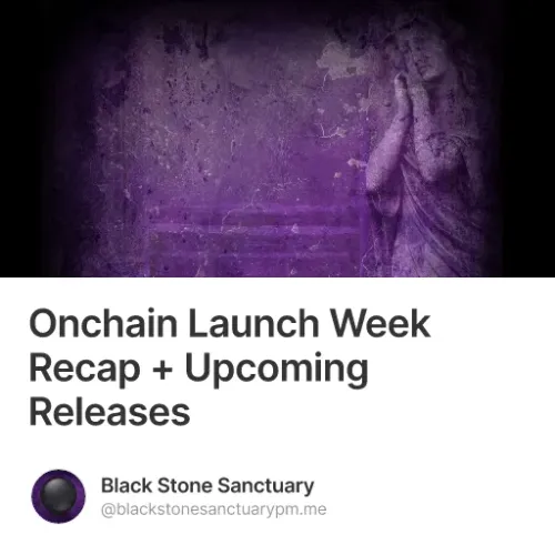 Onchain Launch Week Recap + Upcoming Releases #0