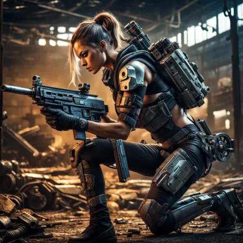 Future Female Soldier #4