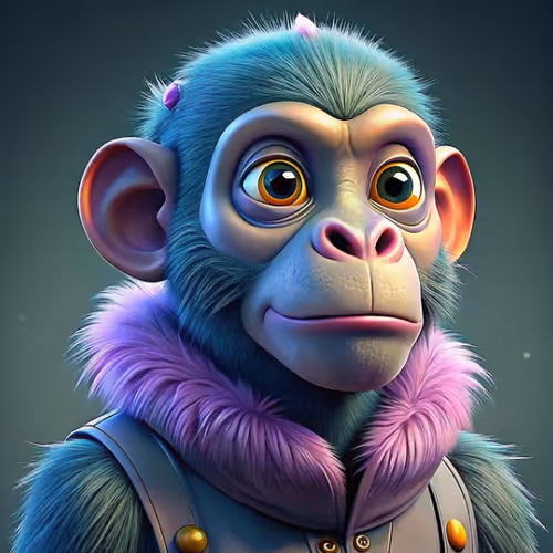 BLUE Monkey #1