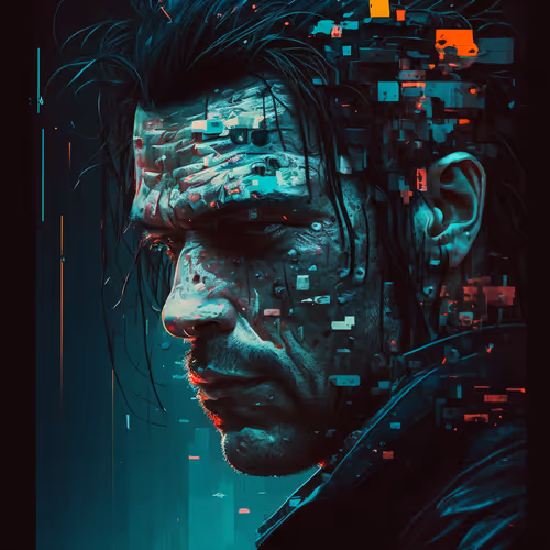 Glitched Human V1