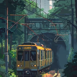 Train in drive