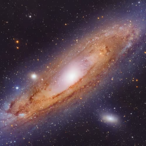 The Andromeda galaxy