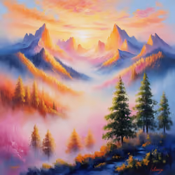 Default_A_breathtaking_oil_painting_on_canvas_a_serene_mountai_1