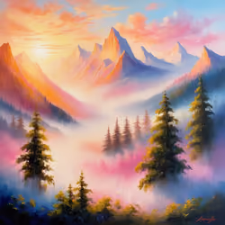 Default_A_breathtaking_oil_painting_on_canvas_a_serene_mountai_3