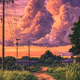 a warm evening
