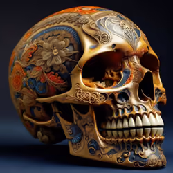 Unique Masterpiece Skull