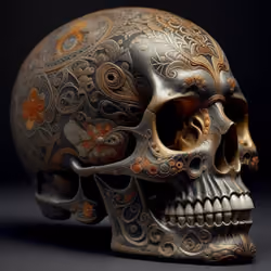 Unique Masterpiece Skull