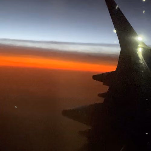 somewhere high