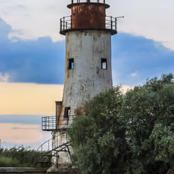 abandoned lighthouse