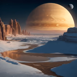 some kinda titan moon