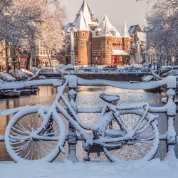 amsterdam in winter 2