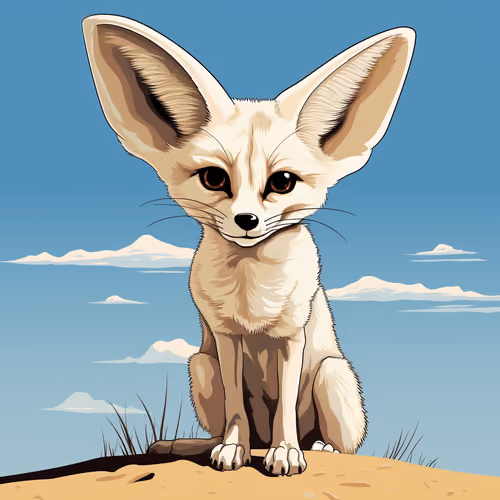 Fennec Fox Fantasia: Desert's Tiny Enchanters	 #4