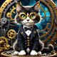 Steampunk Cat