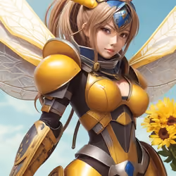 Absolute_Reality_v16_beautiful_bee_warrior_anime_character_1