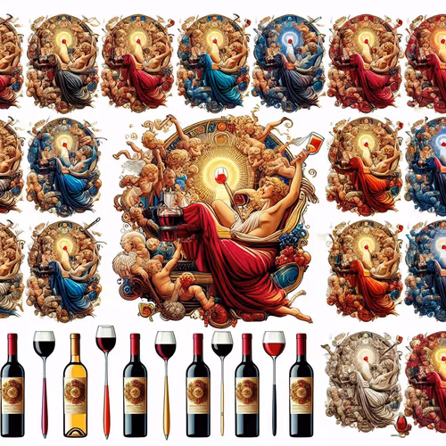 some angels and some wine