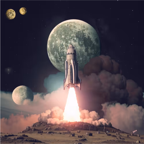 Bitcoin to the Moon