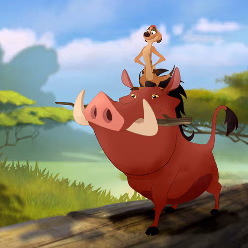 Timon and Pumba