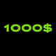 1000$