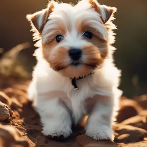 adorable white 