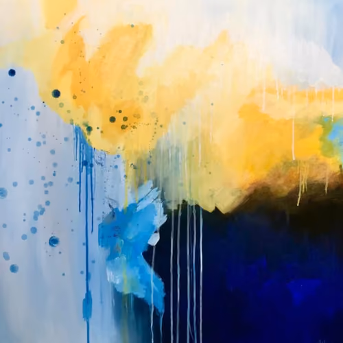 yellow blue