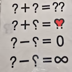 ? + ? = ??